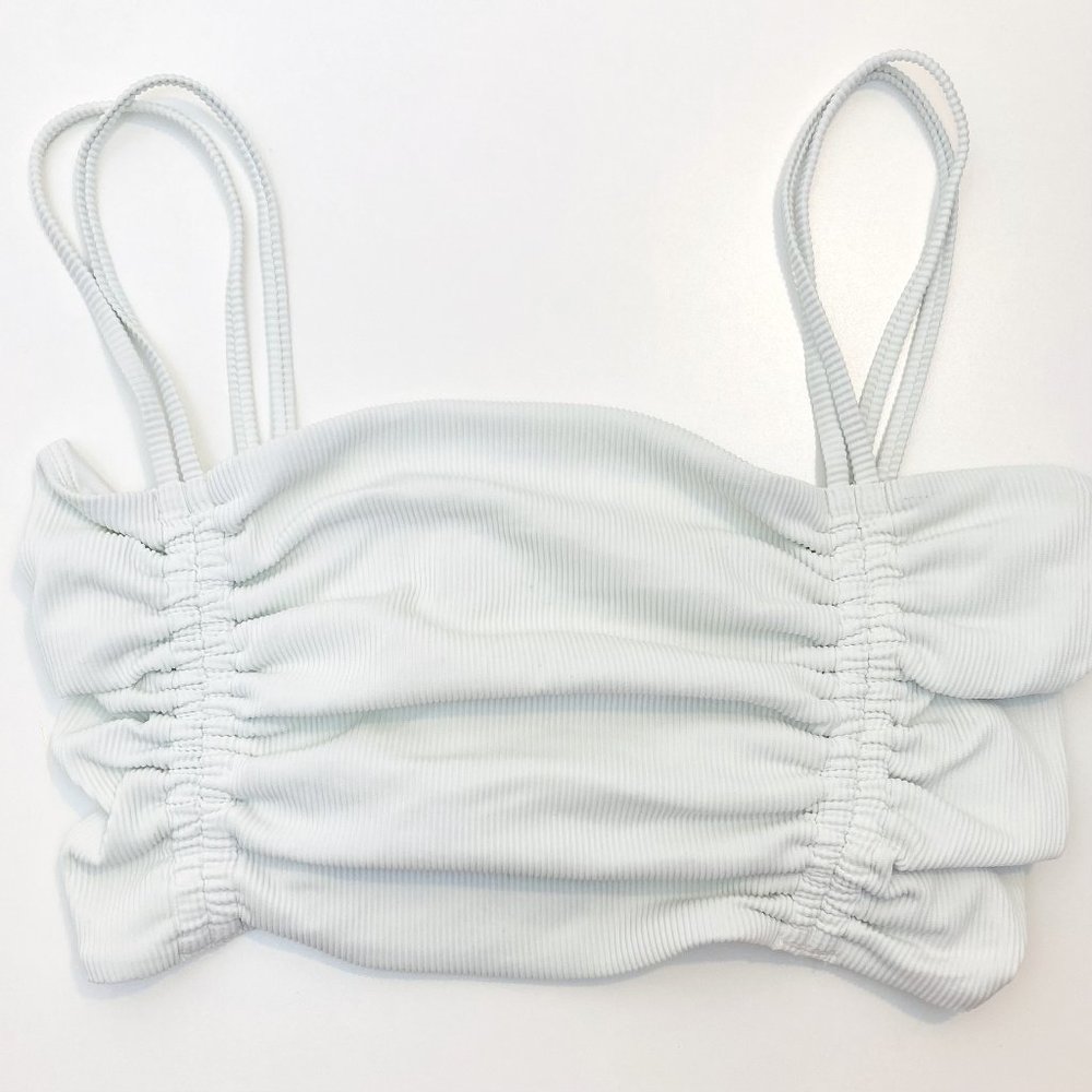 Aerie Ribbed Longline Bandeau Top